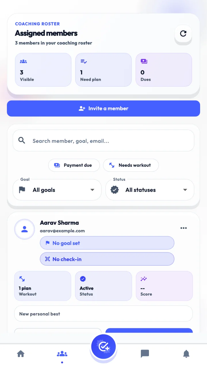 Trainer client overview